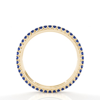 Gelbgold Saphir Diamantringe