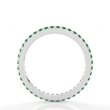 Mikropflaster Smaragd Voller Ewigkeitsring