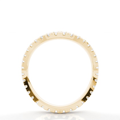 Gelbgold Frau Eheringe