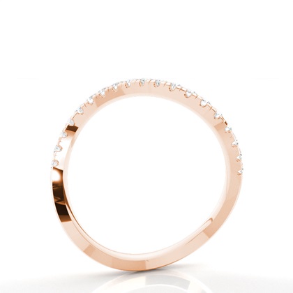 Rotgold Frau Eheringe