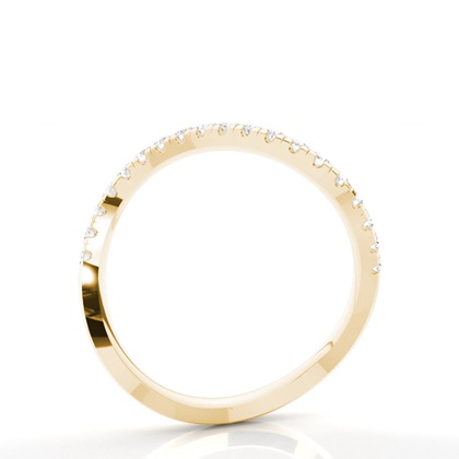 Gelbgold Frau Eheringe