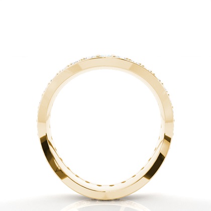 Gelbgold Frau Eheringe