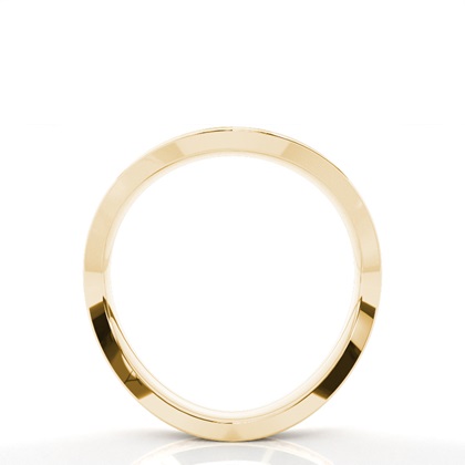 Gelbgold Frau Eheringe