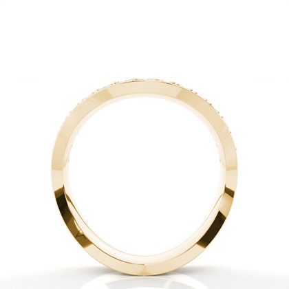 Gelbgold Frau Eheringe