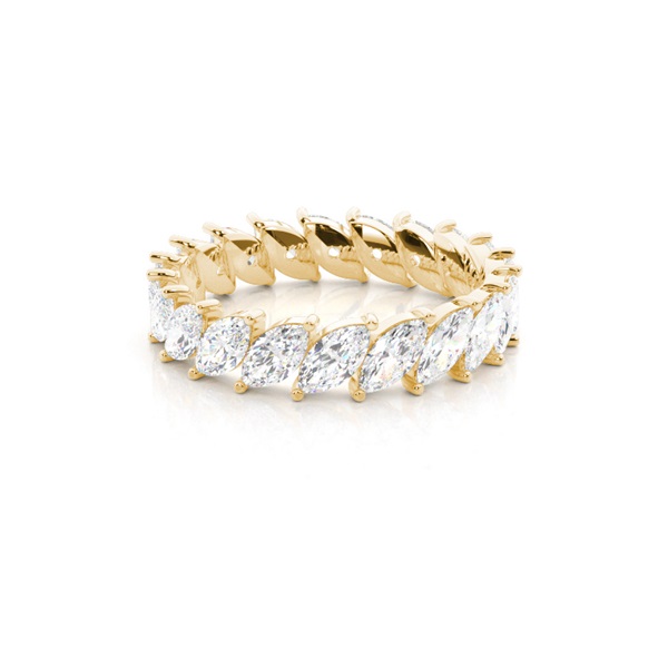 Prong Setting Marquise Diamond Womens Wedding Ring