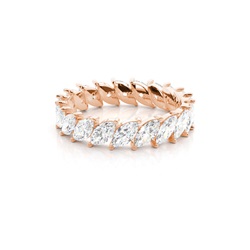 Krappenfassung Marquise Diamond Womens Ehering