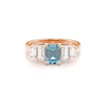 Baguette Diamond Engagement Rings 
