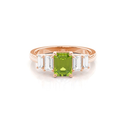 Baguette Diamond Engagement Rings 