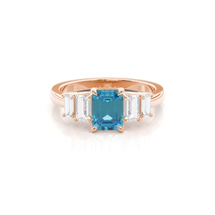 Baguette Diamond Engagement Rings 