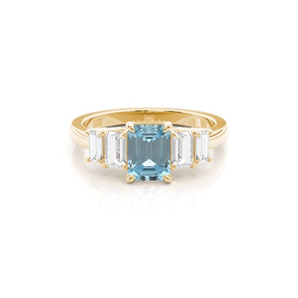 Baguette Diamond Engagement Rings 