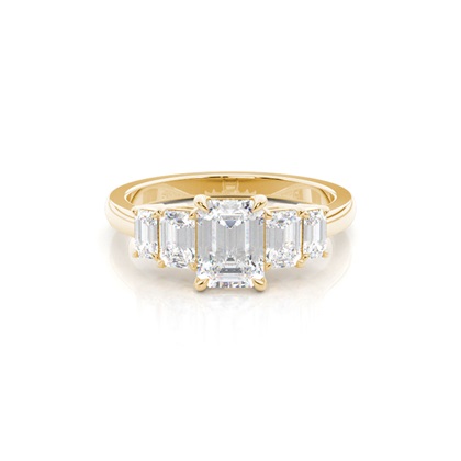 Yellow Gold Diamond Rings
