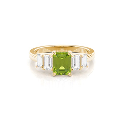 Baguette Diamond Engagement Rings 