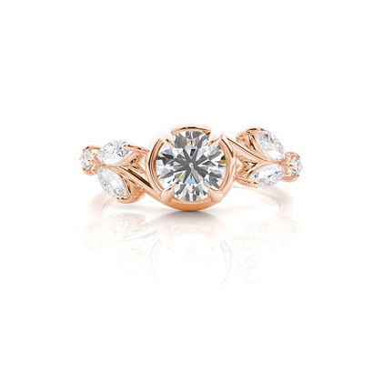Rose Gold Diamond Rings