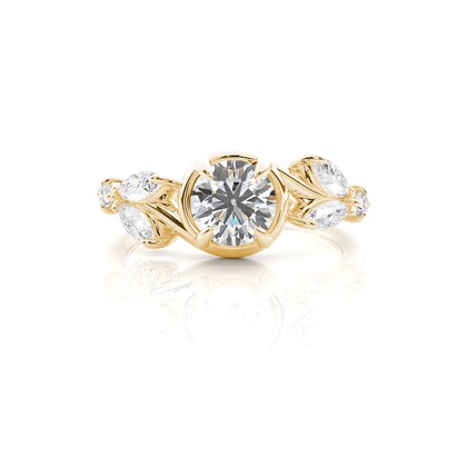 Yellow Gold Diamond Rings