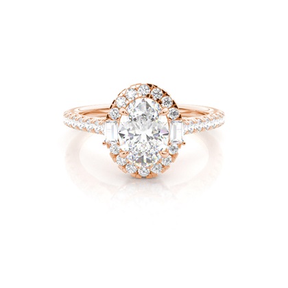 Oval Diamond Engagement Rings