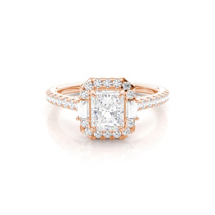 Radiant Diamond Engagement Rings