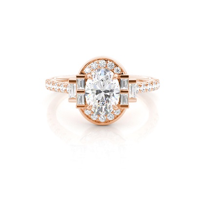 Oval Diamond Engagement Rings