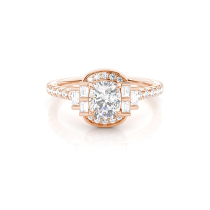 Cushion Cut Diamond Engagement Rings
