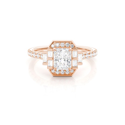 Radiant Diamond Engagement Rings