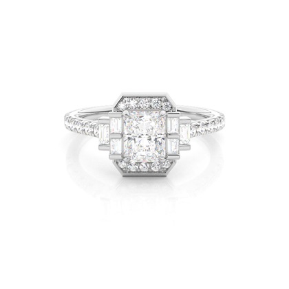 Radiant Diamond Engagement Rings