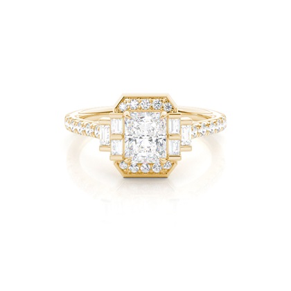 Radiant Diamond Engagement Rings