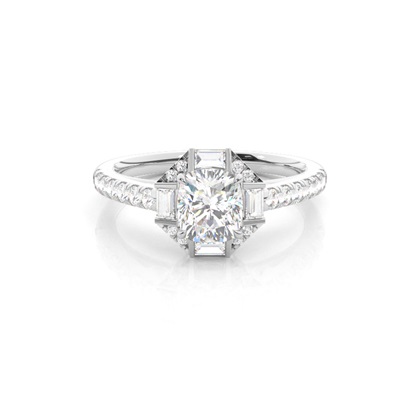 Cushion Cut Diamond Engagement Rings