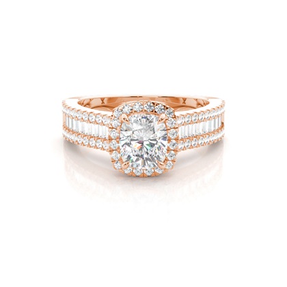 Cushion Cut Diamond Engagement Rings