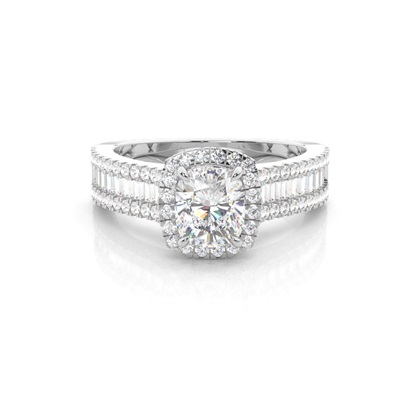 Cushion Cut Diamond Engagement Rings