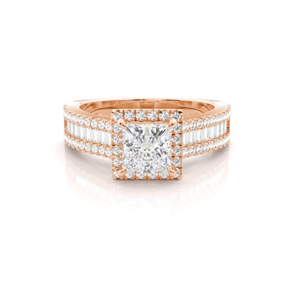 Princess Cut Diamond Engagement Rings