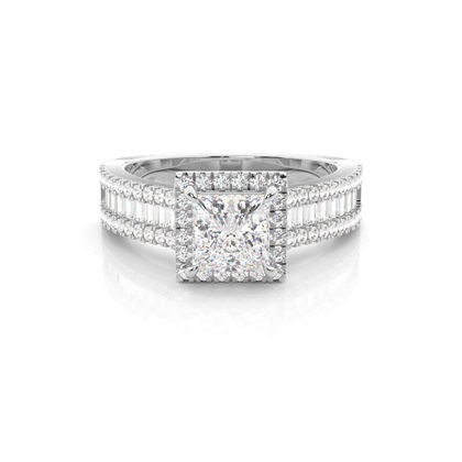 Princess Cut Diamond Engagement Rings