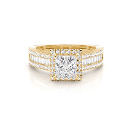 Princess Cut Diamond Engagement Rings