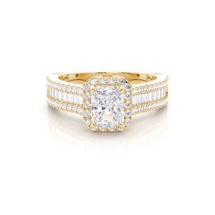Radiant Diamond Engagement Rings