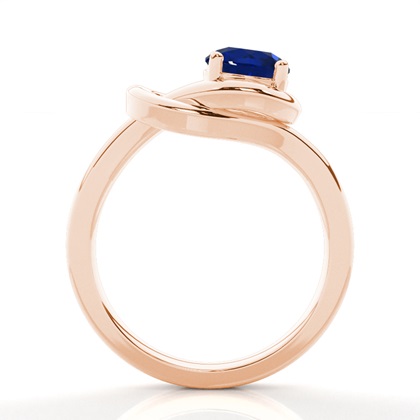 Rotgold Saphir Diamantringe