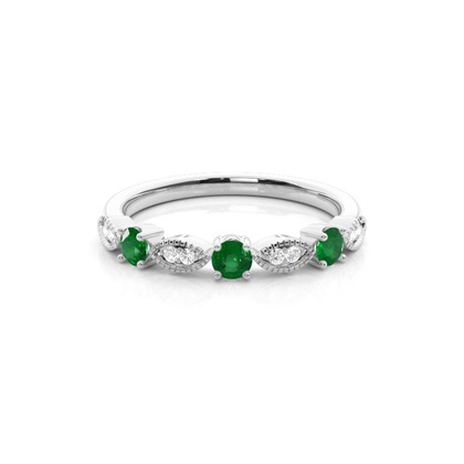 Prong Setting Round Ring