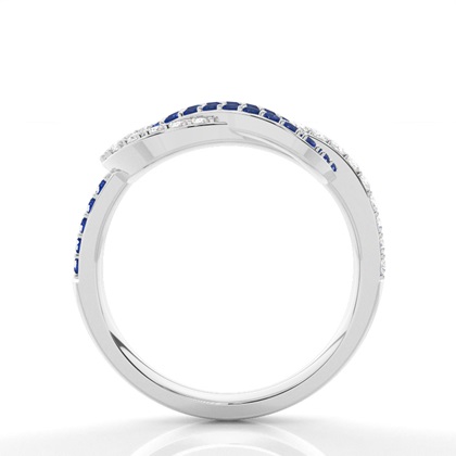 Brilliant Saphir Diamantringe