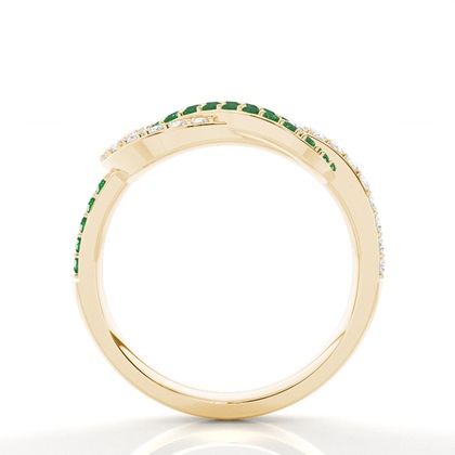 Yellow Gold Statement Diamond Rings