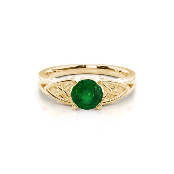 Prong Setting Round Solitaire Ring