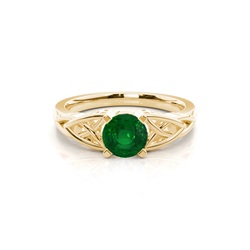 Prong Setting Round Solitaire Ring