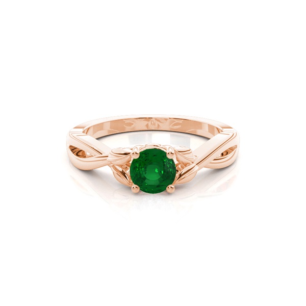 Prong Setting Round Solitaire Ring