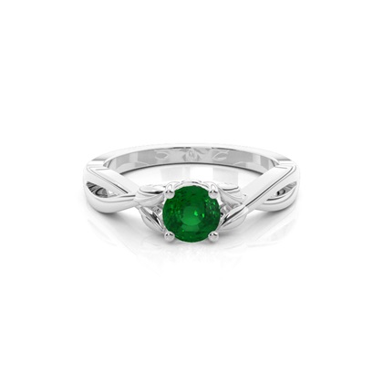 Prong Setting Round Solitaire Ring