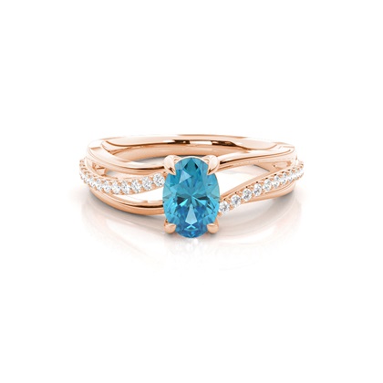 Rose Gold Everyday Diamond Rings