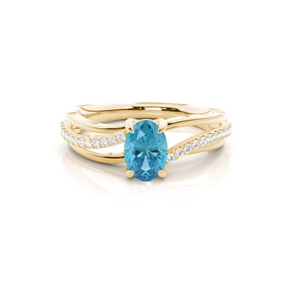 Yellow Gold Everyday Diamond Rings