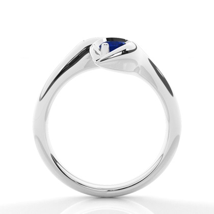 Brilliant Saphir Diamantringe