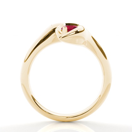 Yellow Gold Toi Et Moi Rings Diamond