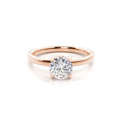 Rose Gold Diamond Engagement Rings