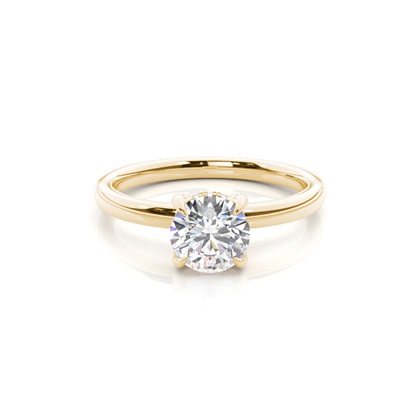Yellow Gold Diamond Engagement Rings