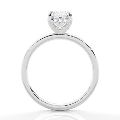 3.00 Carat Platin Halo Verlobungsringe