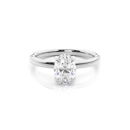 Oval Diamond Engagement Rings