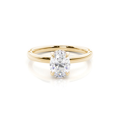 Yellow Gold Diamond Engagement Rings