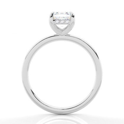2.00 Carat Platin Halo Verlobungsringe